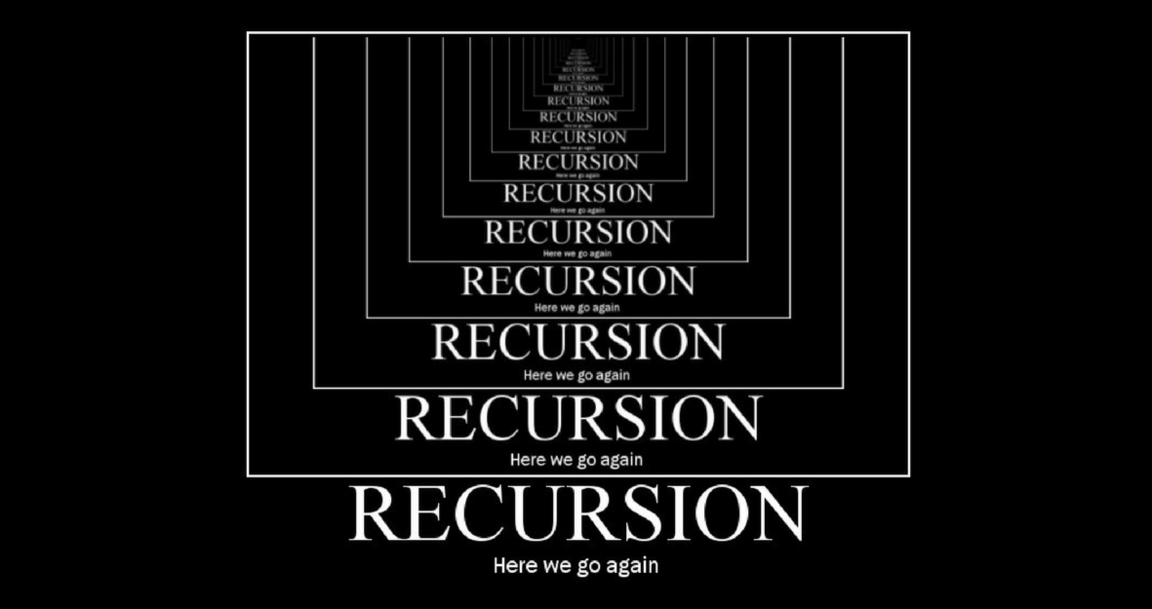 반복문(iteration) vs 재귀(recursion)