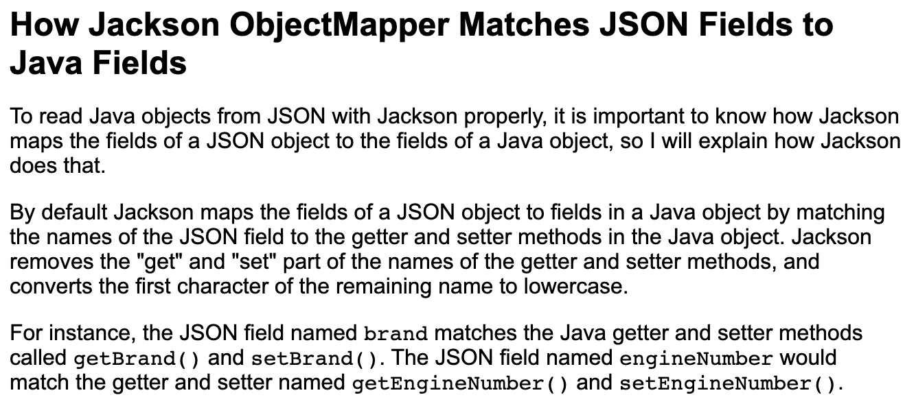 jackson-object-mapper
